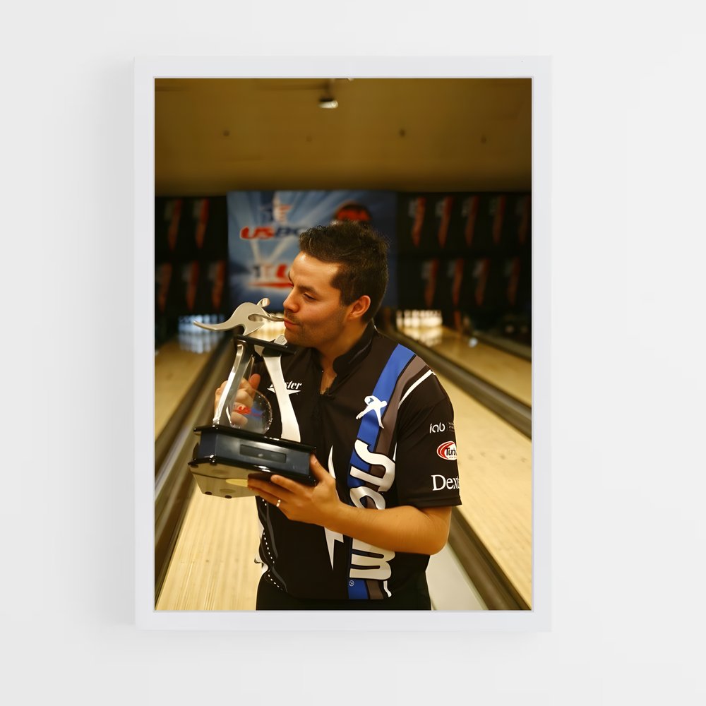 Poster Jason belmonte – affiche Bowling (vue 3)